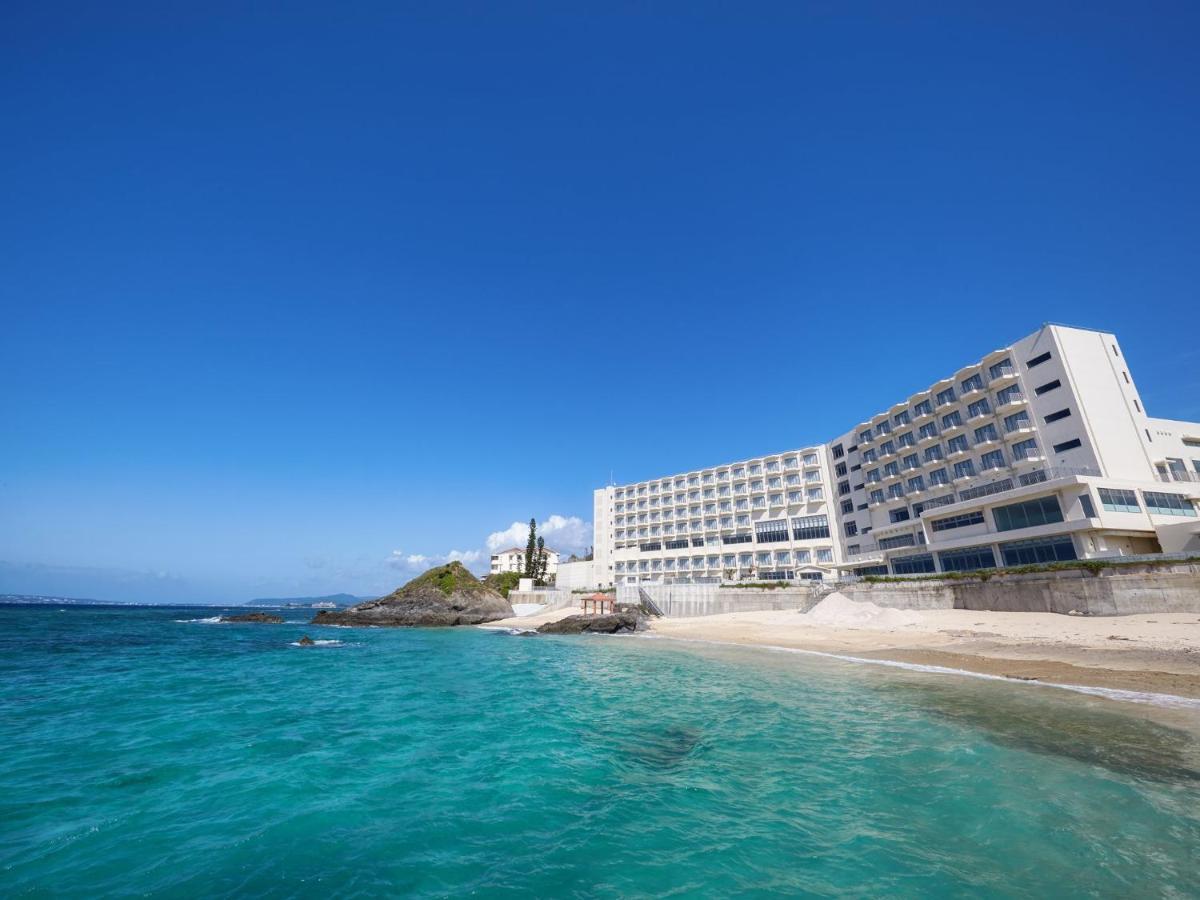 Hotel Miyuki Beach Onna Esterno foto