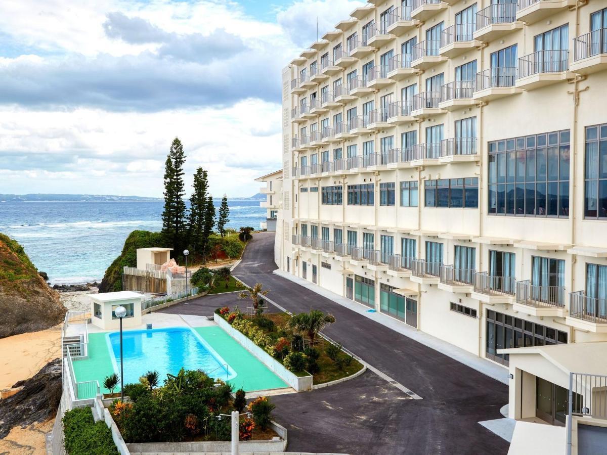 Hotel Miyuki Beach Onna Esterno foto
